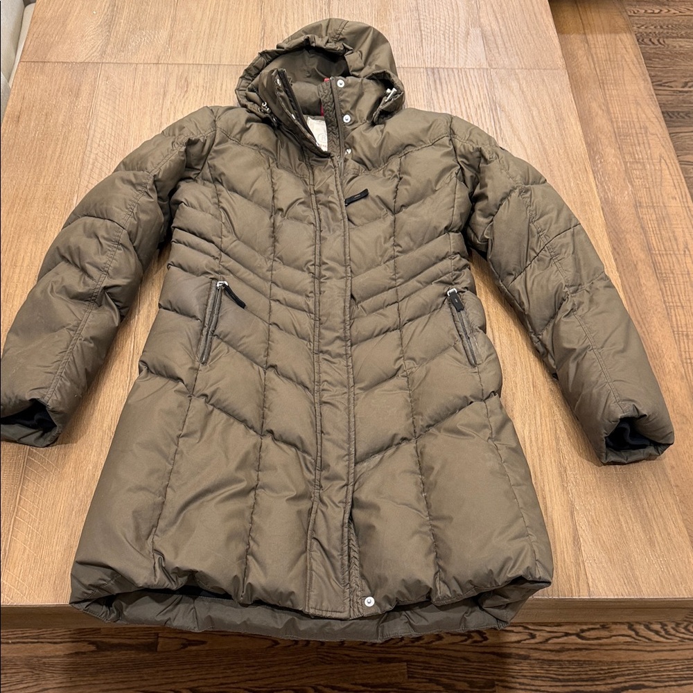 Women's Brown Puffer Jacket